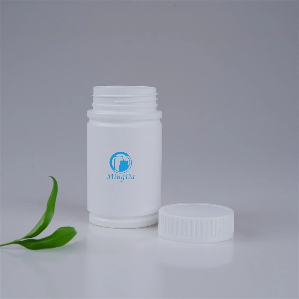 Empty Vitamin Plastic Screw Cap Bottles