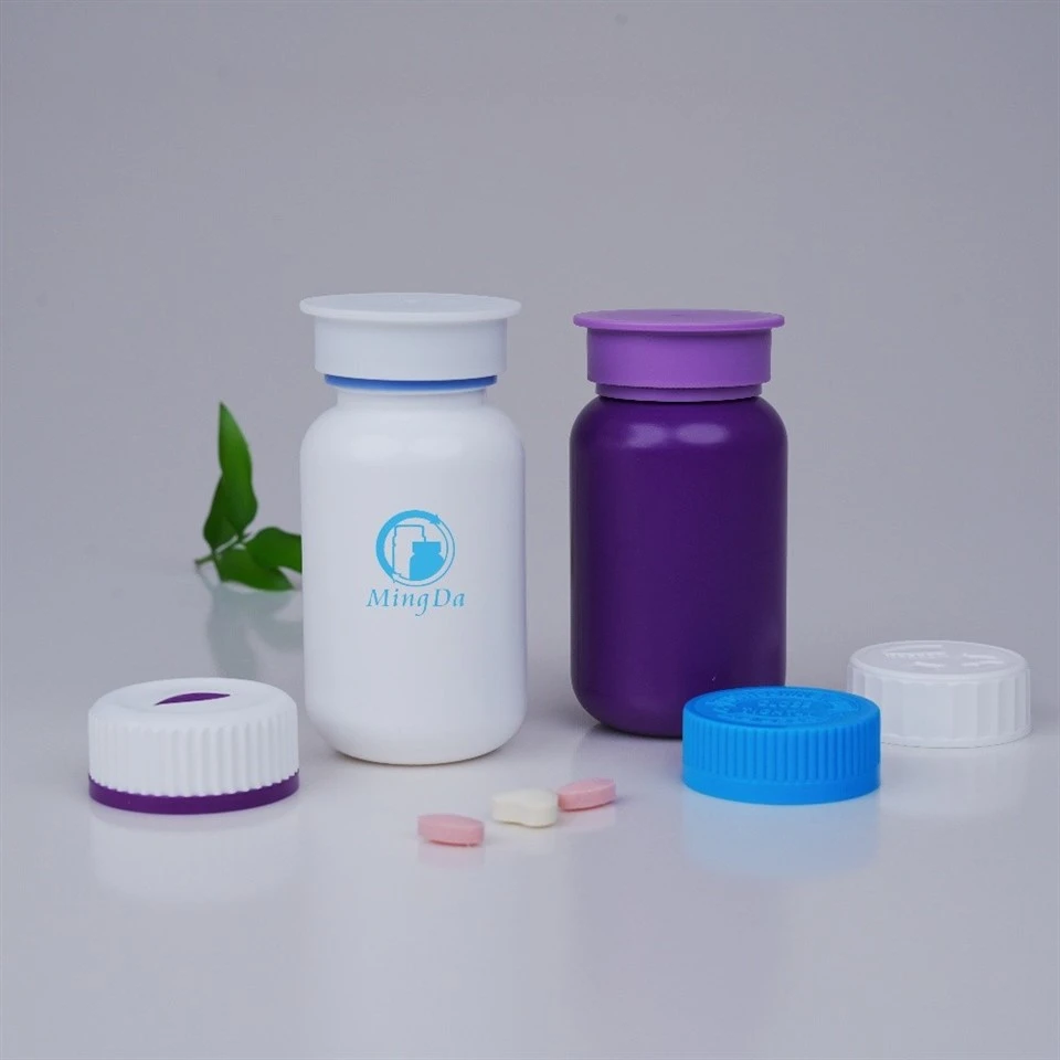 colored hdpe boston round bottles
